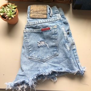 Vintage high waisted High Sierra jean shorts